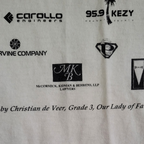 Vintage 1996 Go With The Flow T-shirt - Picture 5 of 8